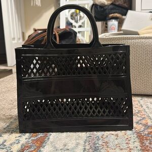 Brand new black jelly bag! New with tags